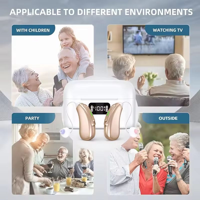 Hearing Aids Hearing Amplifiers Wireless Bluetooth Sound Amplifier With APP