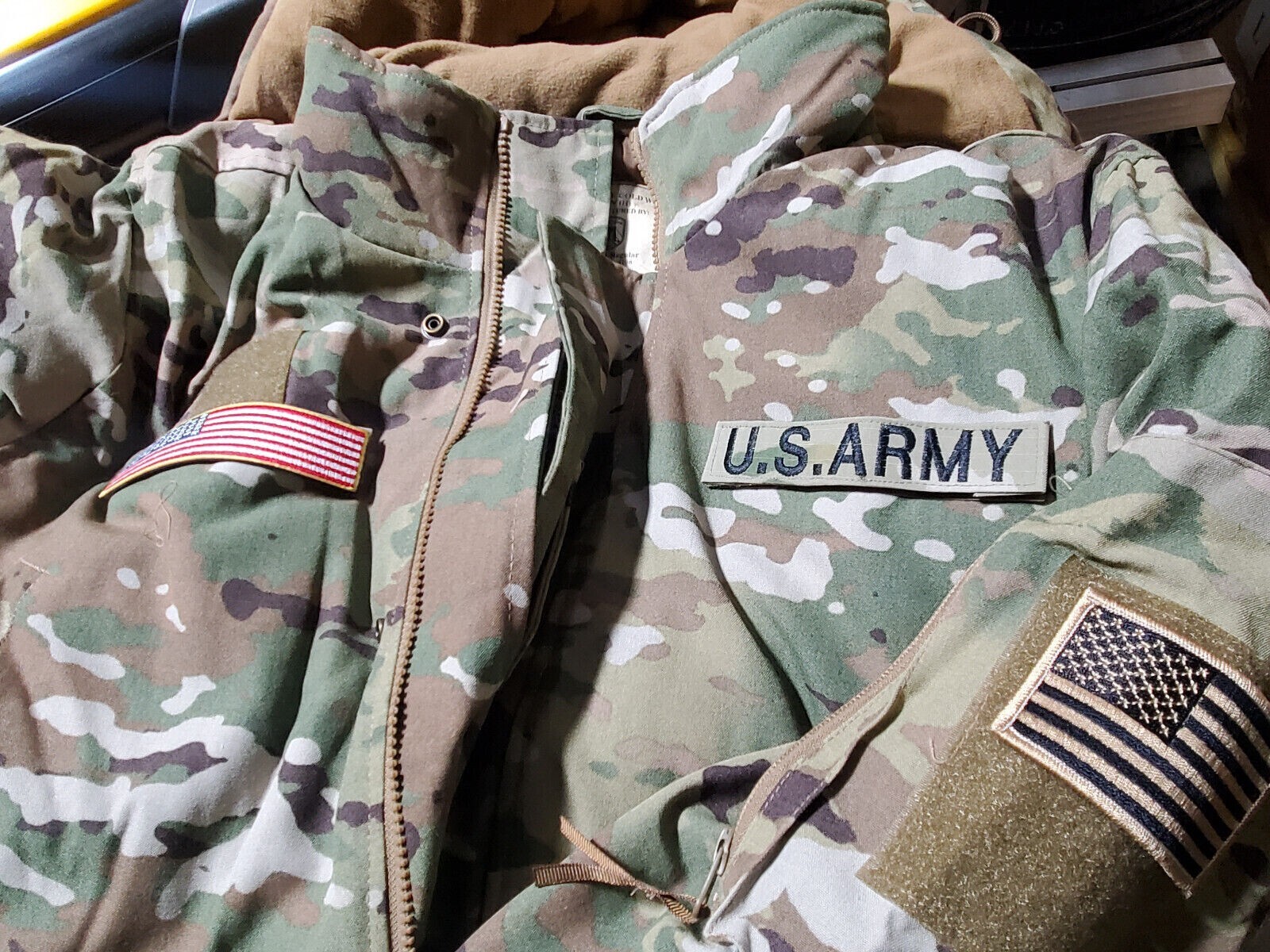 OCP Sub Zero ECWCS Hooded PrimaLoft Parka Multicam Cold Weather RUN BIG !!