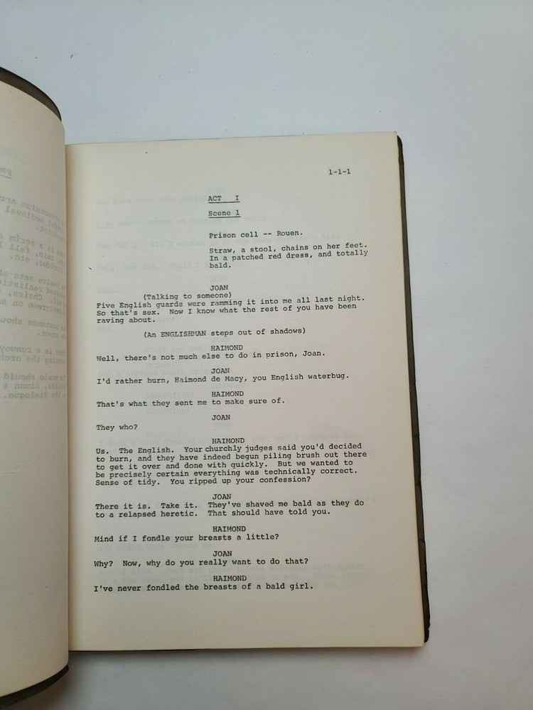 GOODTIME CHARLEY / Sidney Michaels 1970 early draft Broadway Musical Script