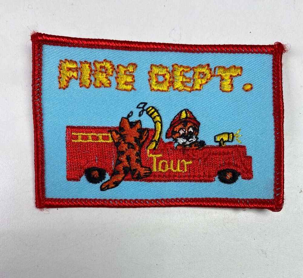 Fire Department Tour Patch J8