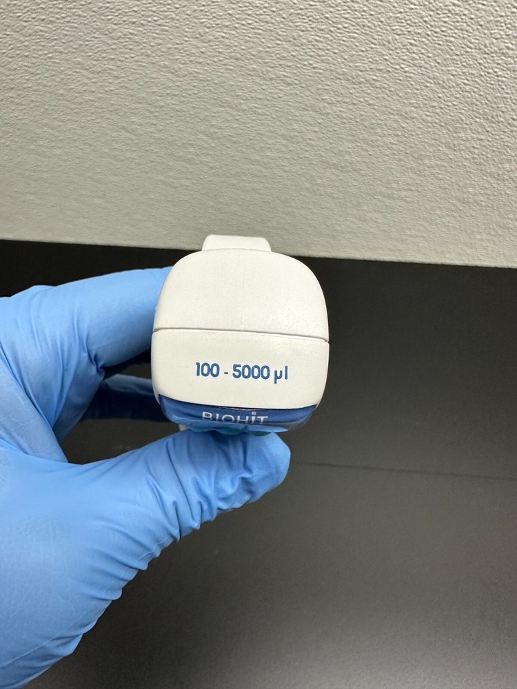 Sartorius / Biohit E5000 100-5000uL Single Channel mLine Adjustable Pipette
