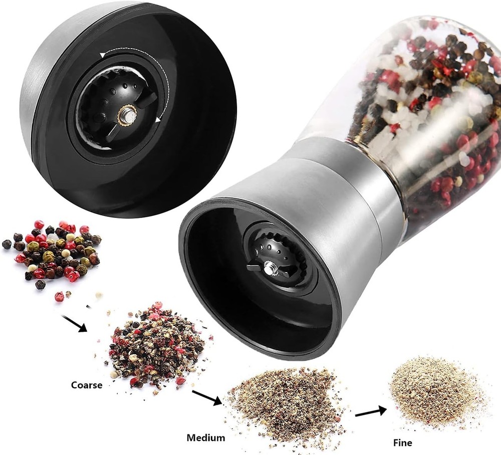 Versatile Adjustable Spice Mill - High Quality Pepper Grinder for Fresh Flavors