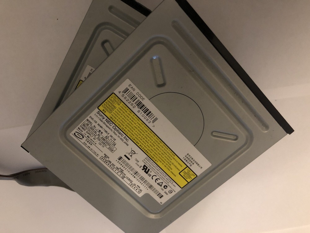 (2) DVD/CD rewritable drives ad-7170oa includes ribbon cable