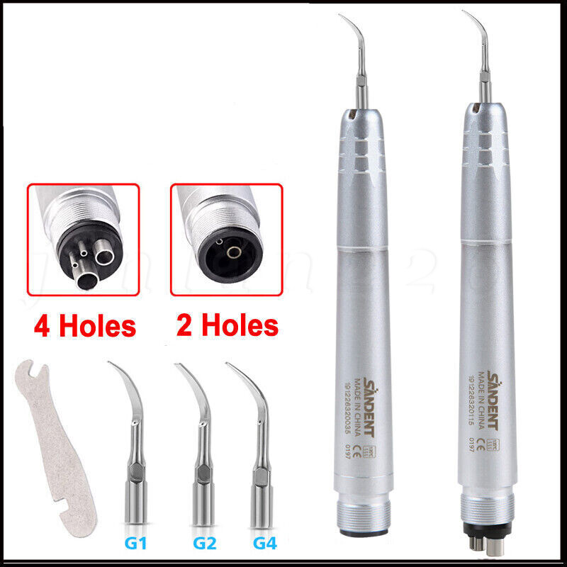 Dental Ultrasonic Air Perio Scaler Handpiece Hygienist Cavitron 2/4Holes