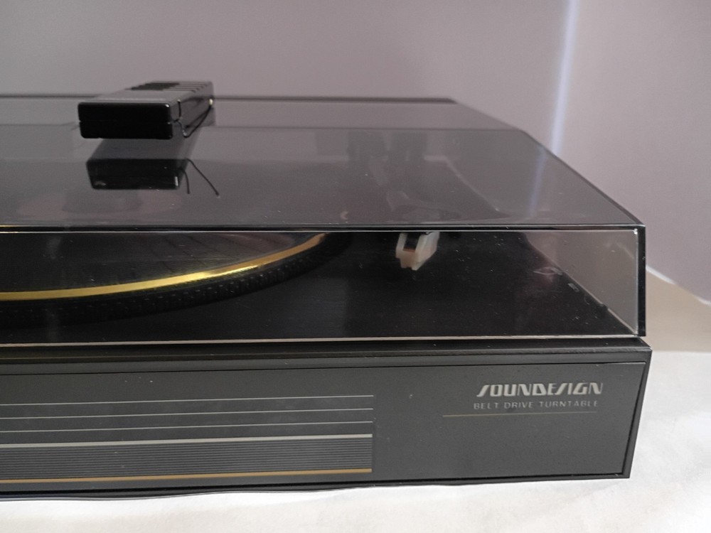 Soundsign Music Record Player 0976C Turntable Auto Return Untested