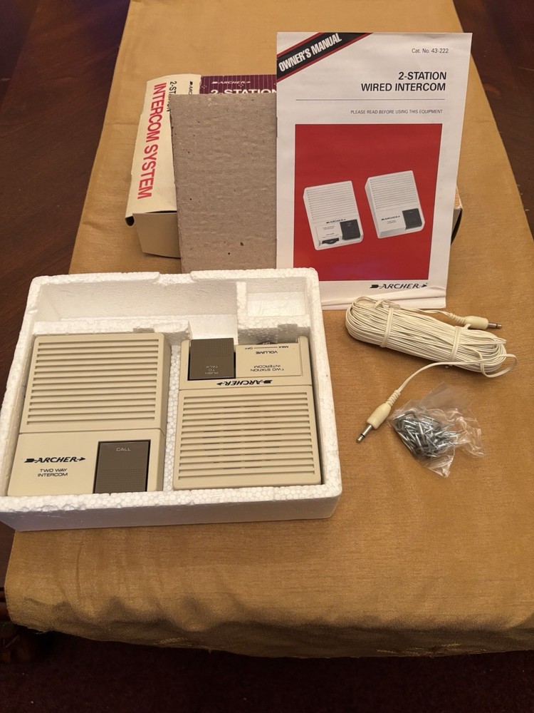 Vintage Archer Intercom System 43-223A
