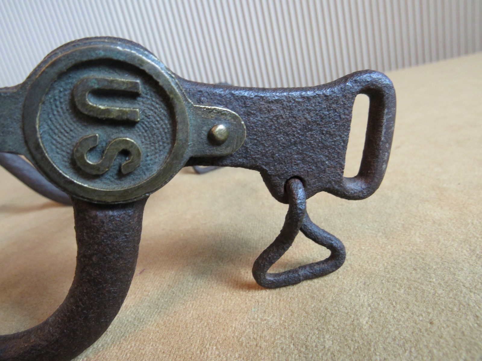 M 1872 Indian Wars US Cavalry Custer Era Curb Bit