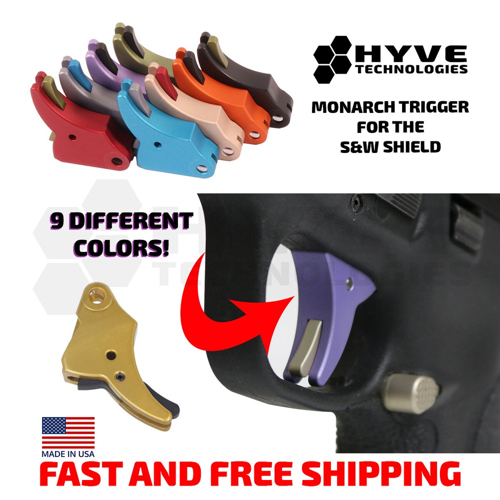 Hyve Technologies Monarch trigger for the M&P Shield 9/40