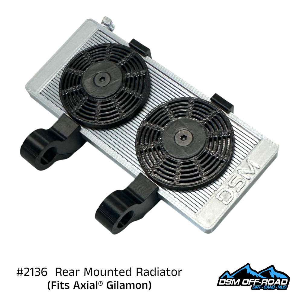 Rear Mounted Radiator (Fits Axial® Gilamon)