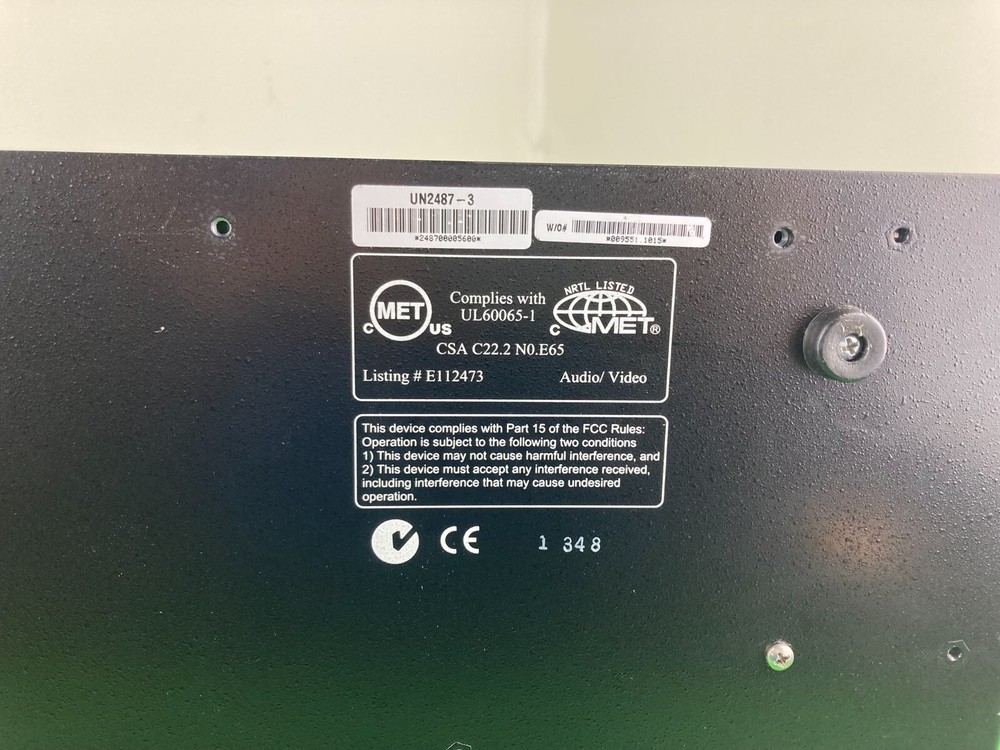 ANTEX Electronics DMX8 USB Mixer 8 Inputs UN2487-3