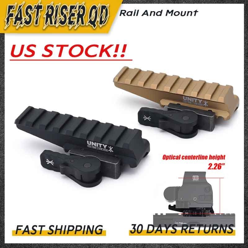 Tactical Unity FAST Optics Riser QD Lever Mount for EOTech EXPS FST-ORF 2.26"