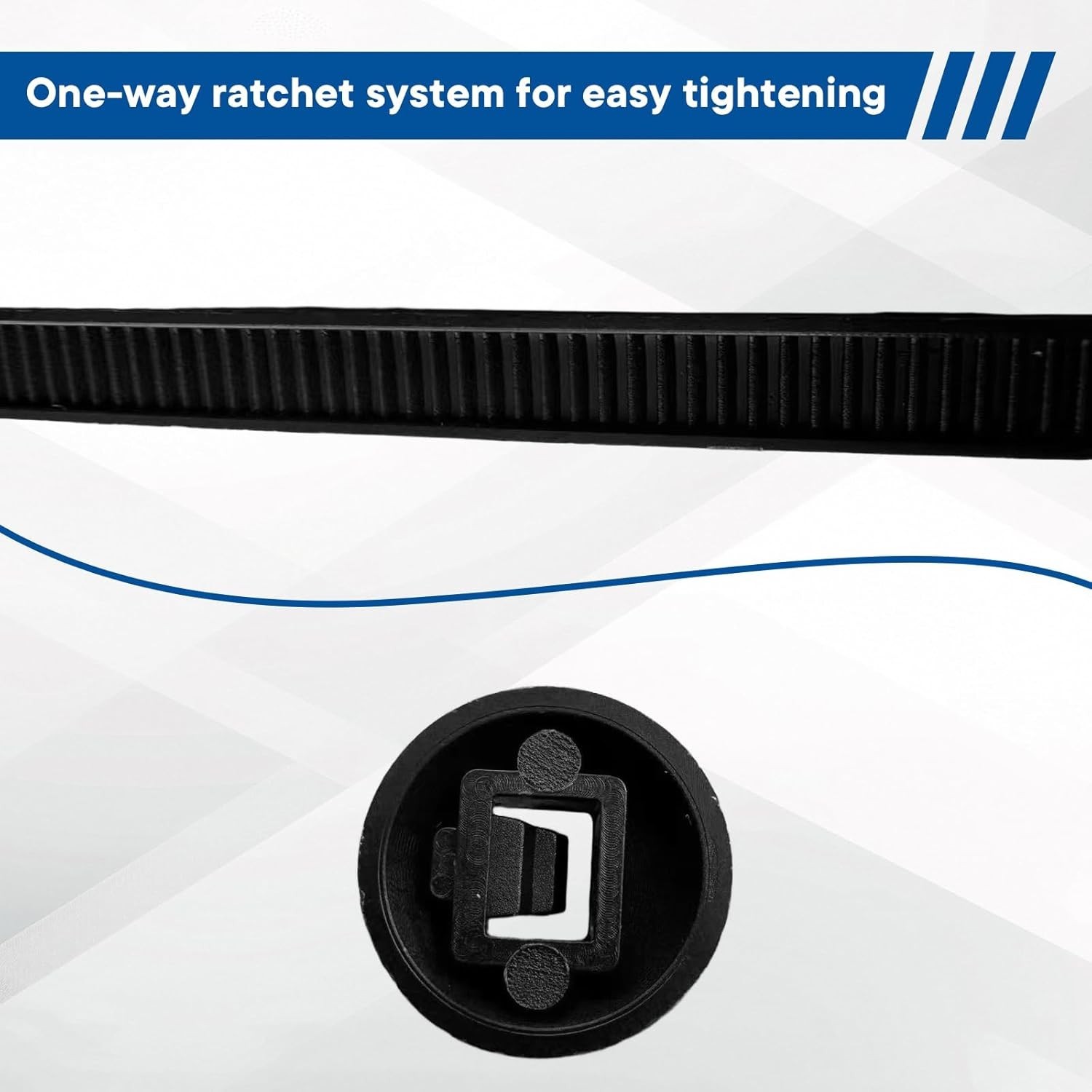 100PCS Snap-fit Nylon Fastening Clip for Car Repairs, Universal Black