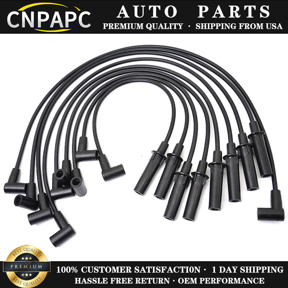 Spark Plug Wire WCHR04 For 1992-2003 Dodge Ram 1500 2500 3500 V8 5.2l 5.9L