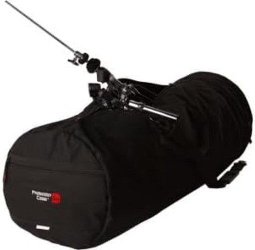 Lightweight Adjustable 14" x 36" Drum Hardware Case for Easy Transport