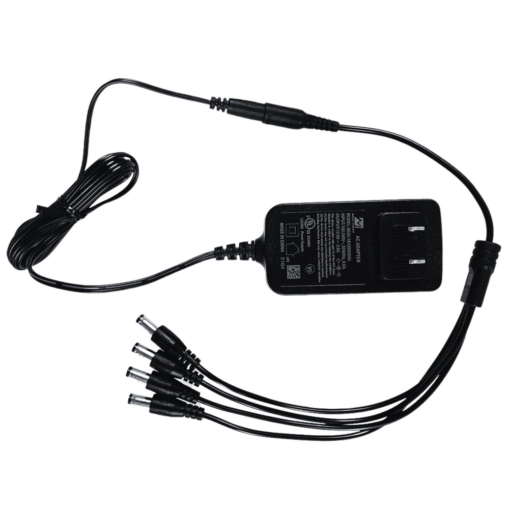ORIGINAL Lorex ACC-U41 4-in-1 security camera power adapter