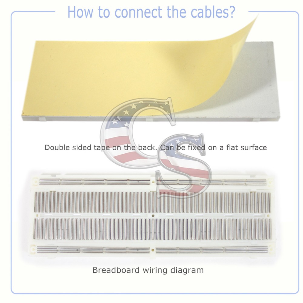 10X MB-102 830 Point Prototype PCB Breadboard