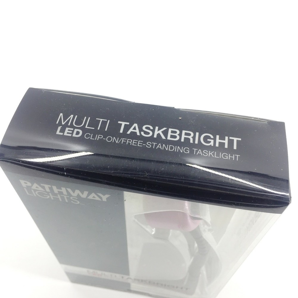 Pathway Lights Multi Task Bright LED Task Light Free Standing or Clip On NEW