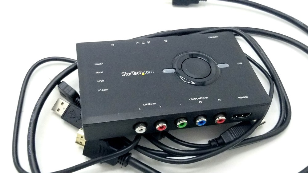 StarTech USB2HDCAPS HDMI or Component Standalone 1080p Capture Device