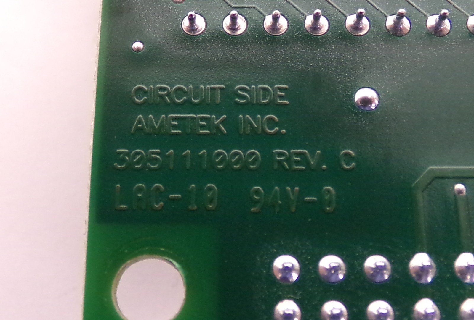 Ametek Process Instruments 305110901 Processor PCB CG1102 O2 Analyzer Working