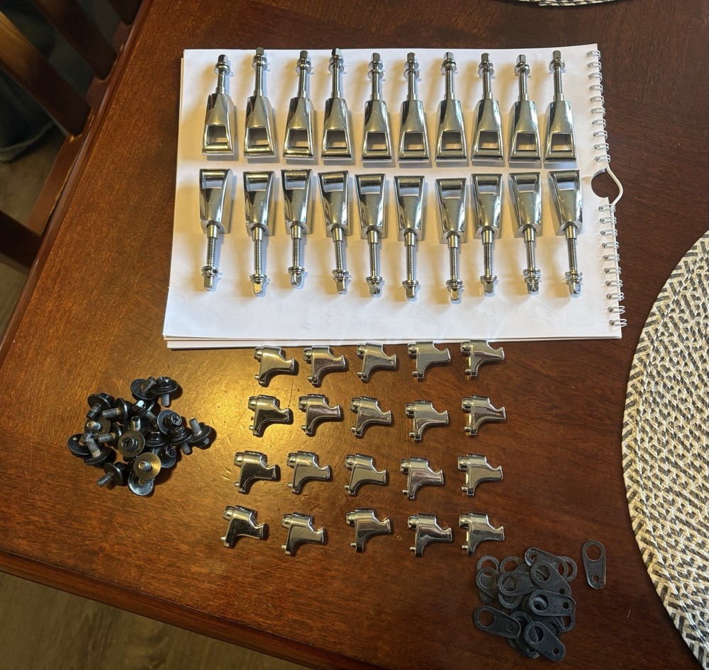 Yamaha chrome Hook Lug with post