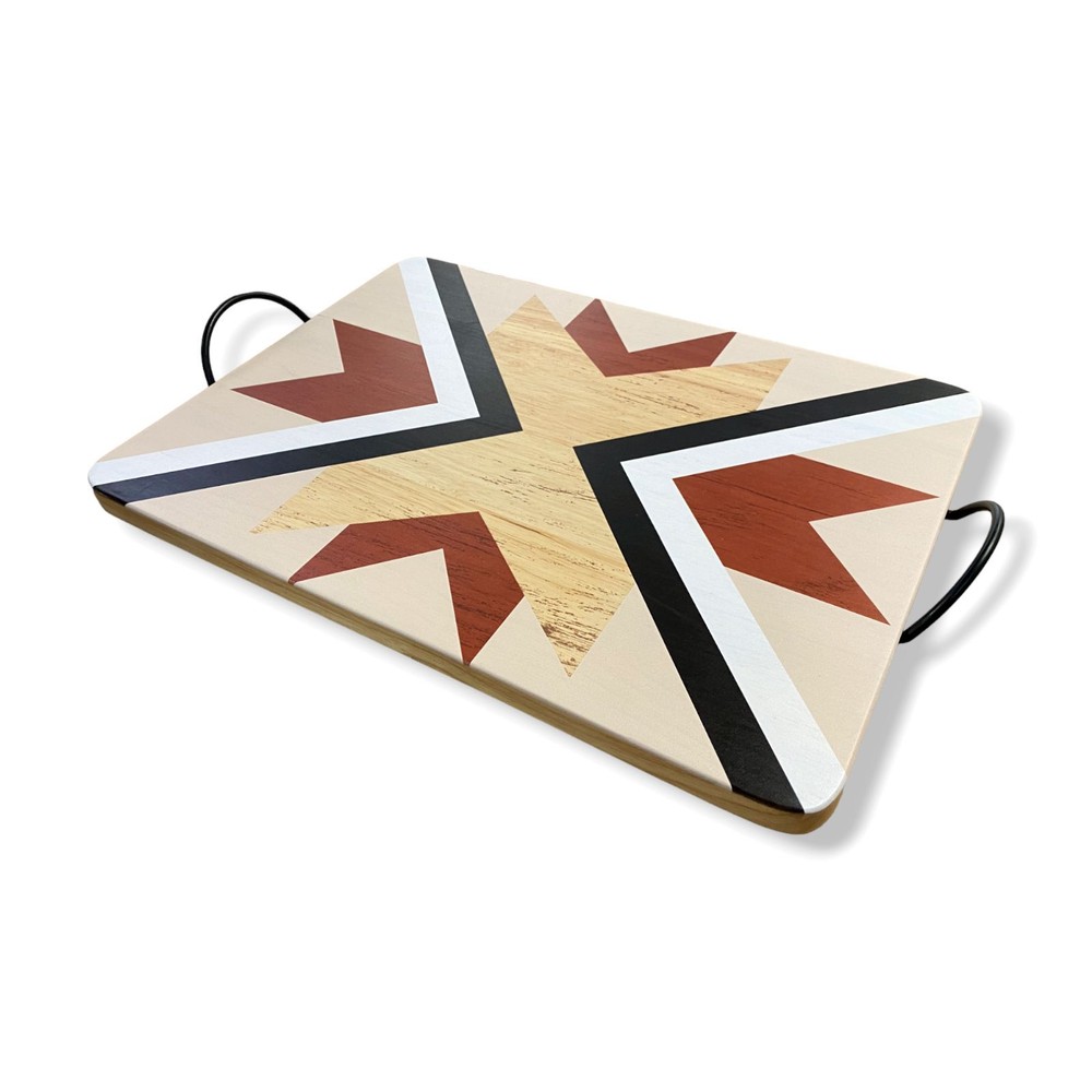 $100 Thirstystone Beige Southwest Pattern Cheese Board