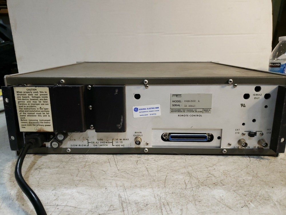 PTS 040 FREQUENCY SYNTHESIZER 040R7N20