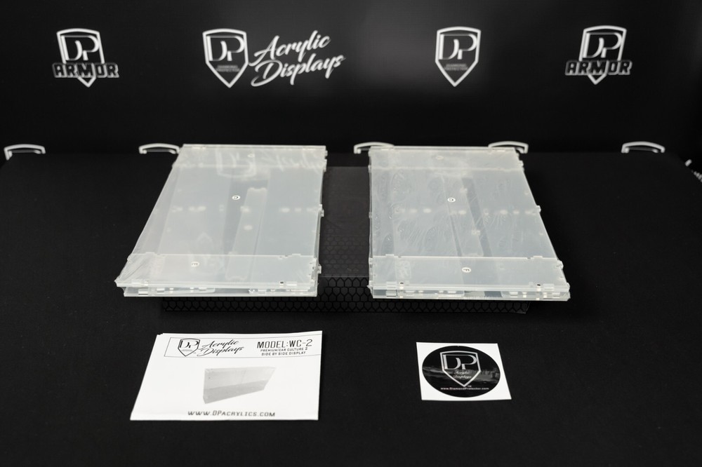 Diamond Protector Hot Wheels Premium 2 Car Acrylic Display 2 Pack (WC-2)