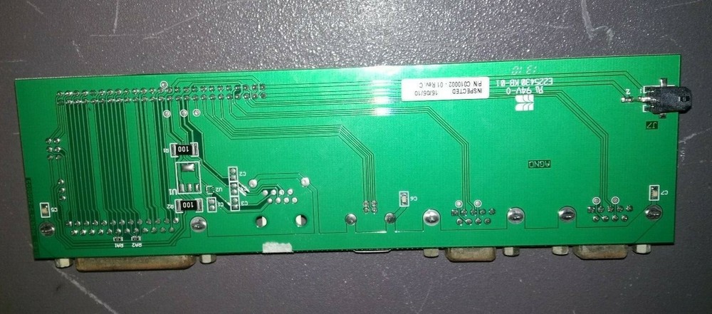 C010002 Back Panel PCB for Ecotech E020040 NOx Gas Analyser Serinus 40 NOx