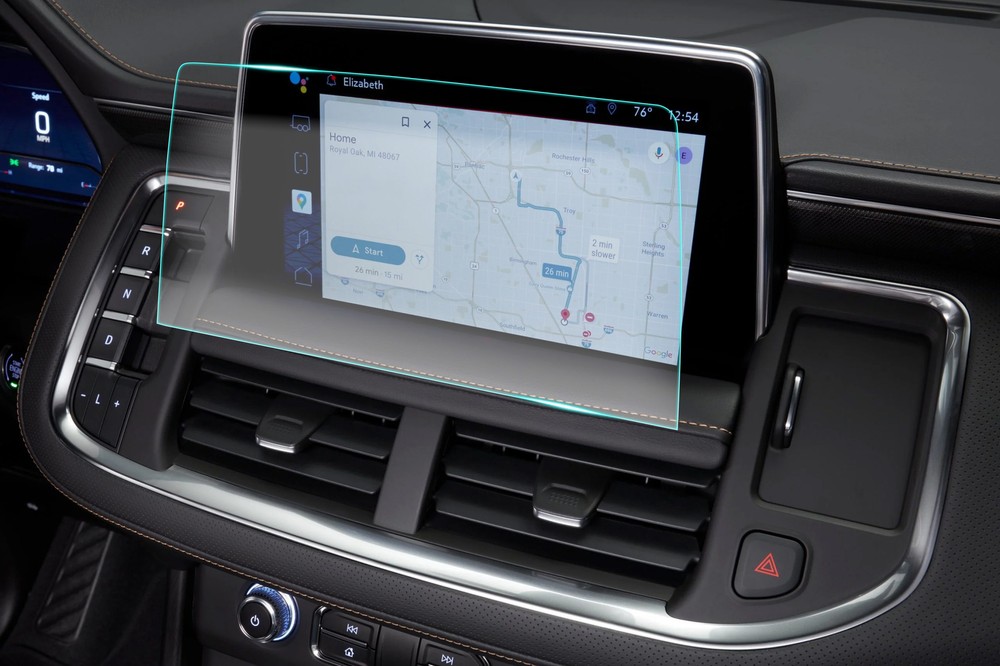 Crystal Clear Screen Protector for 2022 GMC Yukon Vehicle Navigation