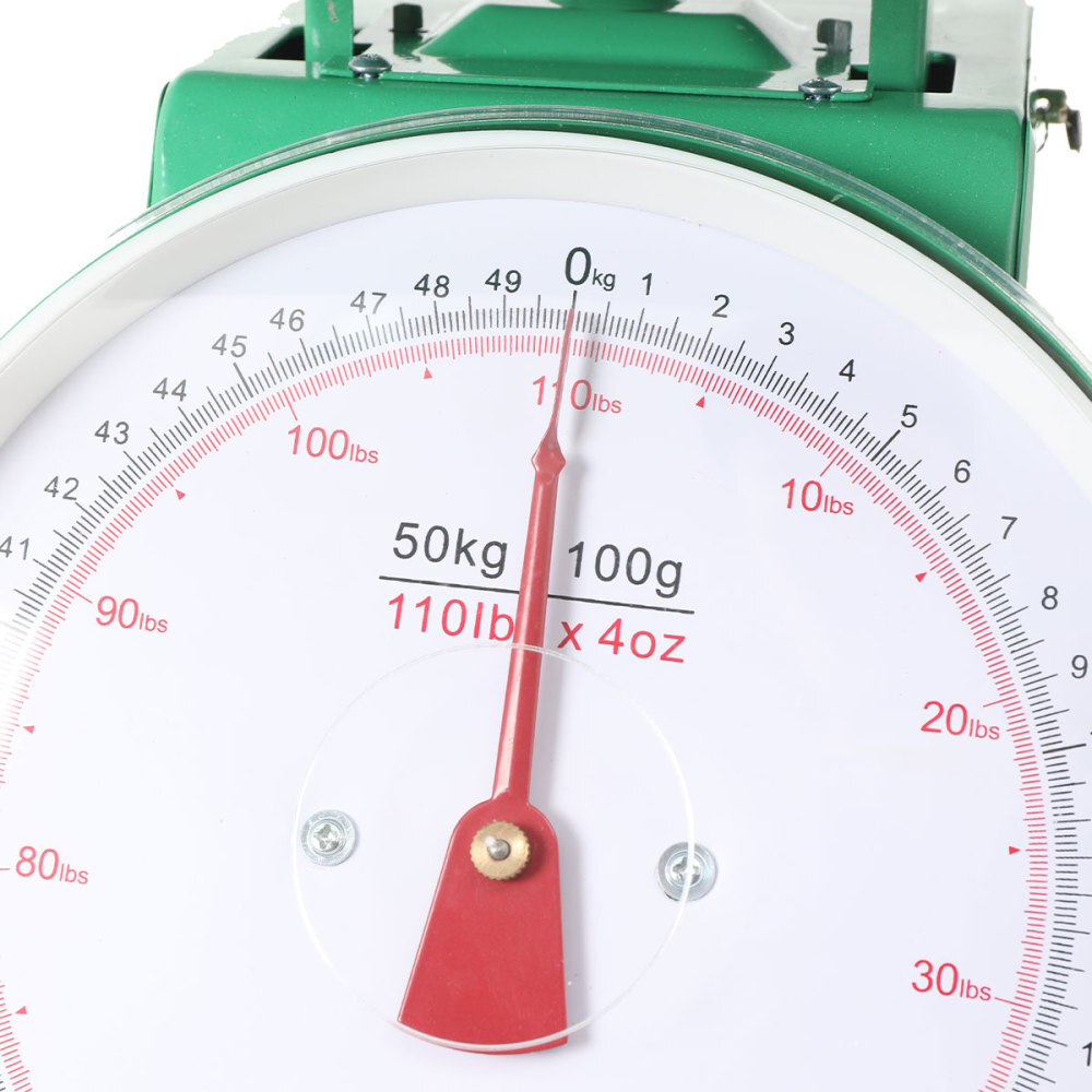 Industrial Dial Scale 110Lbs Heavy Duty Portion Control Mechanical Scale