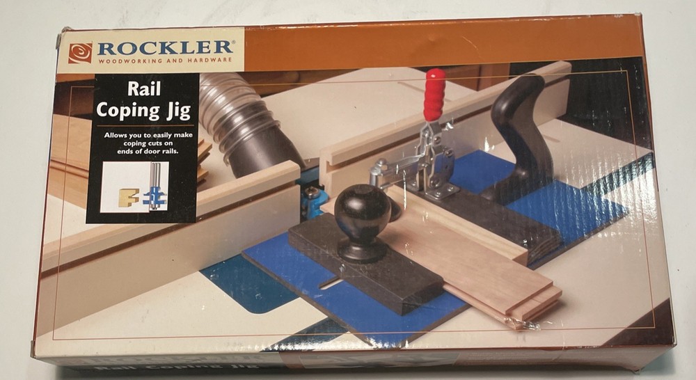 Rockler Rail Coping Jig Sled