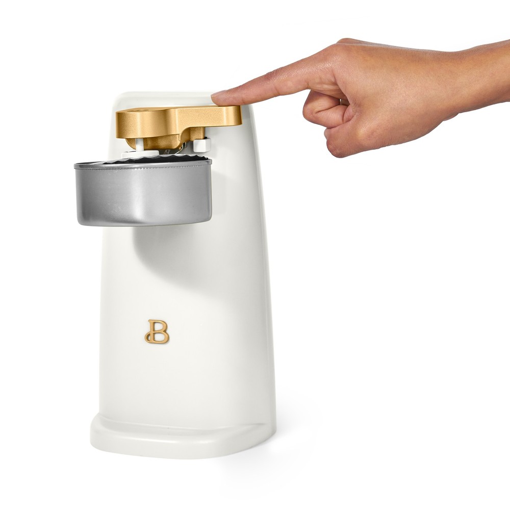 Electric Can Opener Easy Prep White