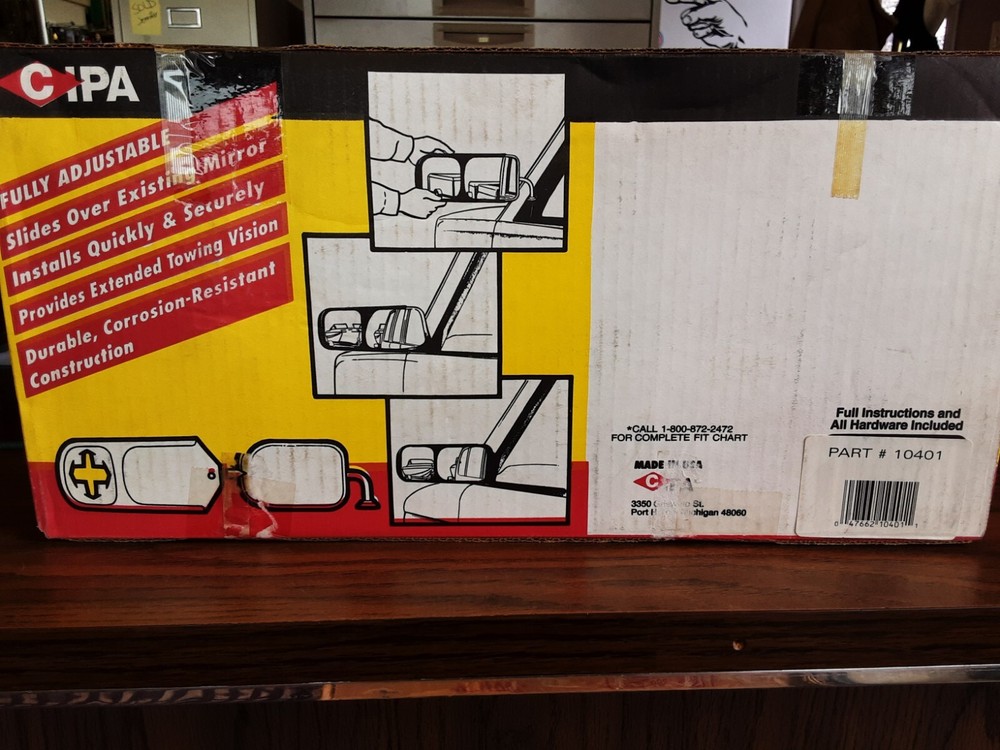 Custom Towing Mirror #10401