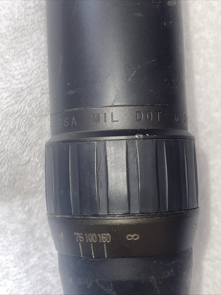 BSA Optics 6-24x40mm Rifle Scope w/Adjustable Objective
