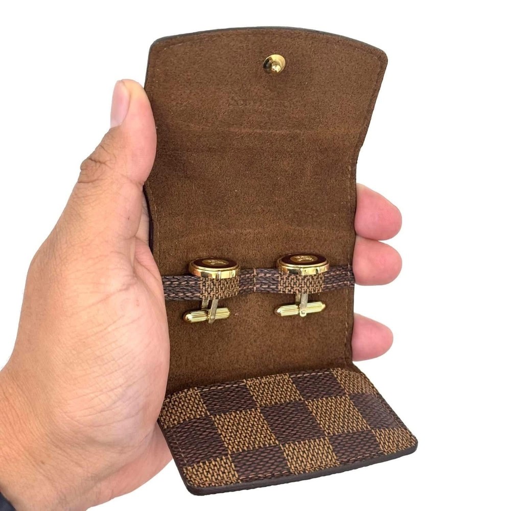 Louis Vuitton Damier Cufflink Case
