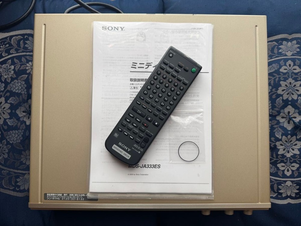SONY MDS-JA333ES MD Deck MDLP TYPE-R Read Description Japan