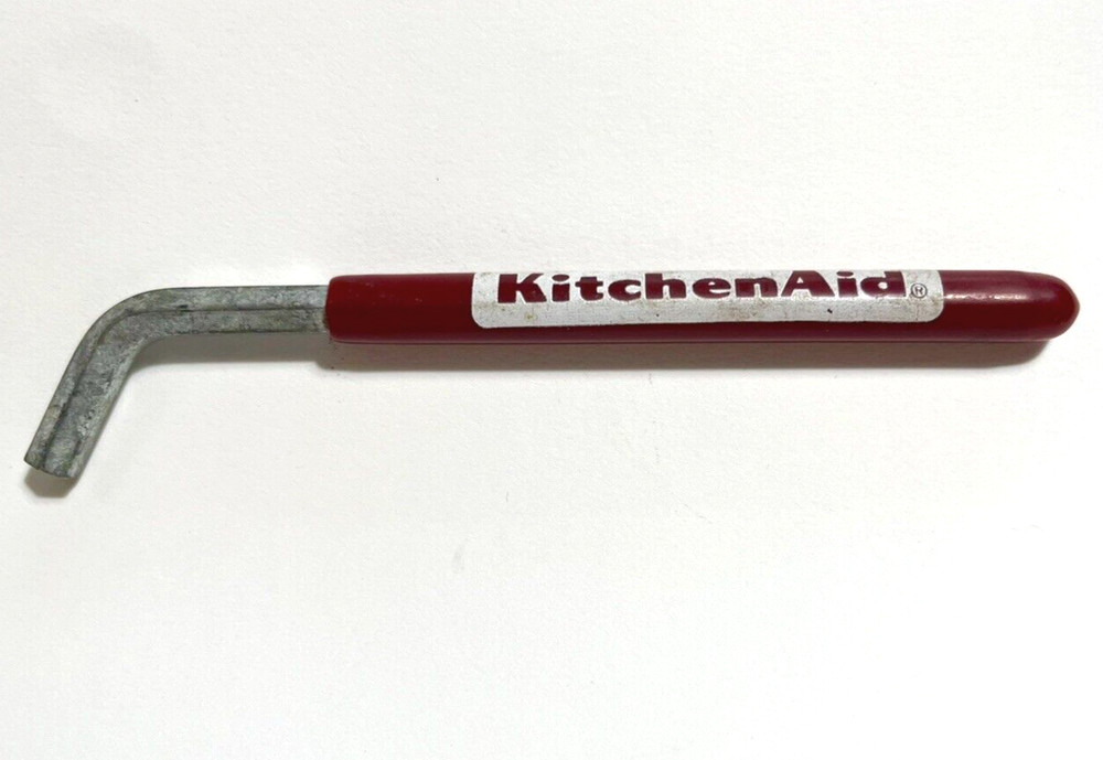KitchenAid Hex Disposal Key 5" - Dark Red Handle (Tool Only)