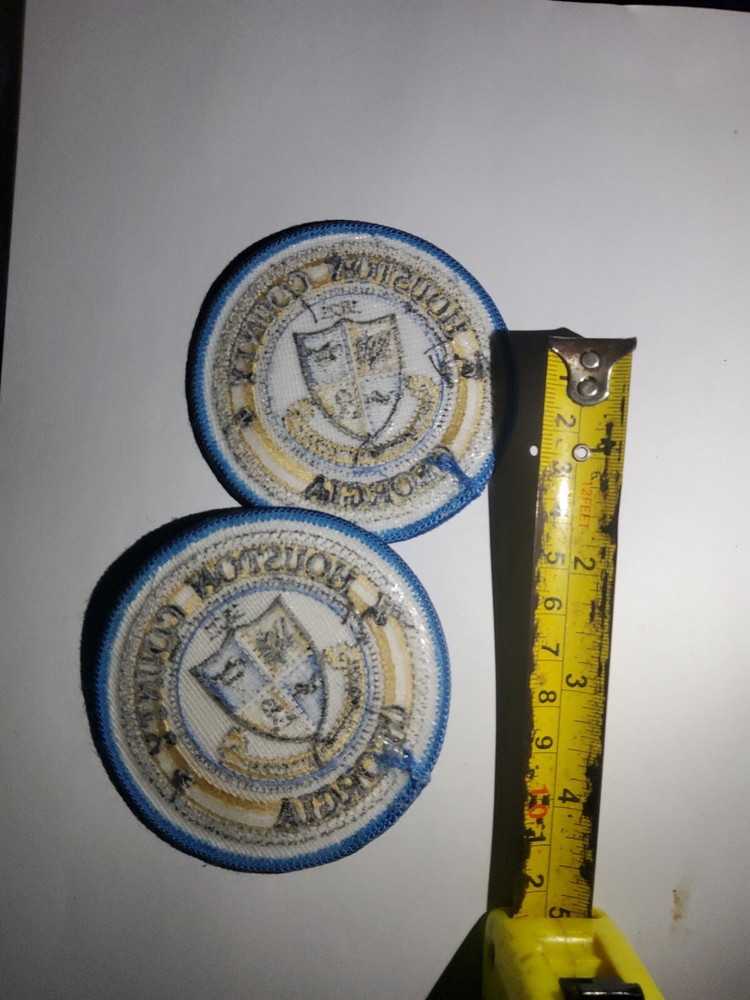 X2 Houston County Sheriff's Office, Georgia Patch 3 inchs