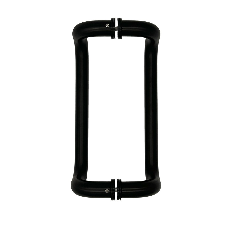 CEL 10" Solid Aluminum Straight Back to Back Pull Handles for Entry Door