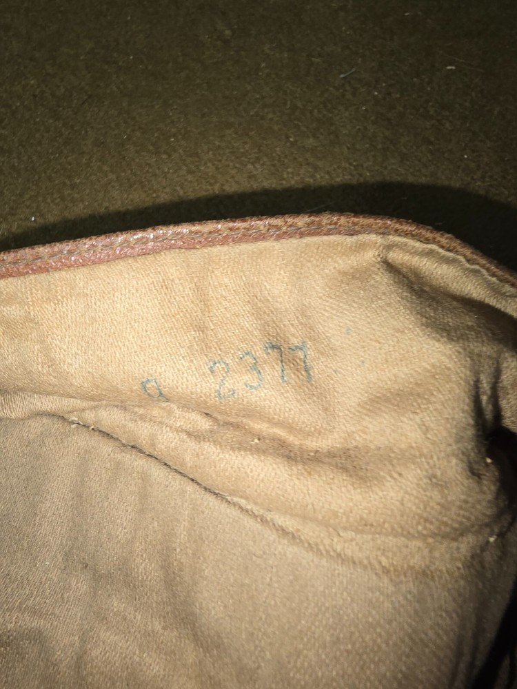 WWII Footgluv Brand Leather Slippers