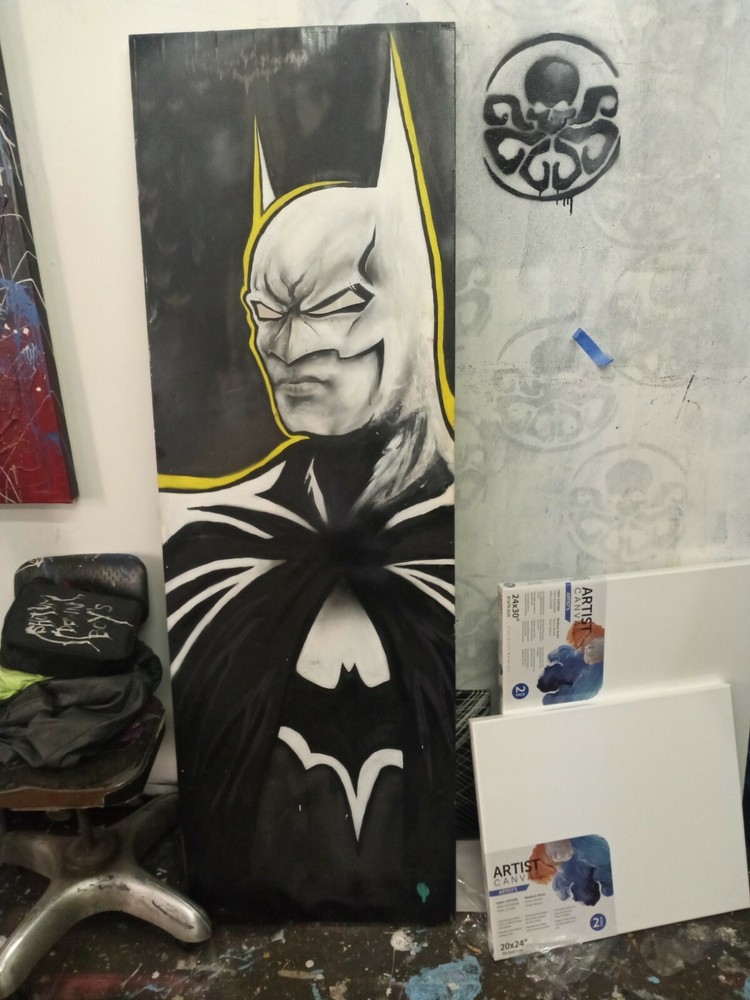 Painted Door/ Batman