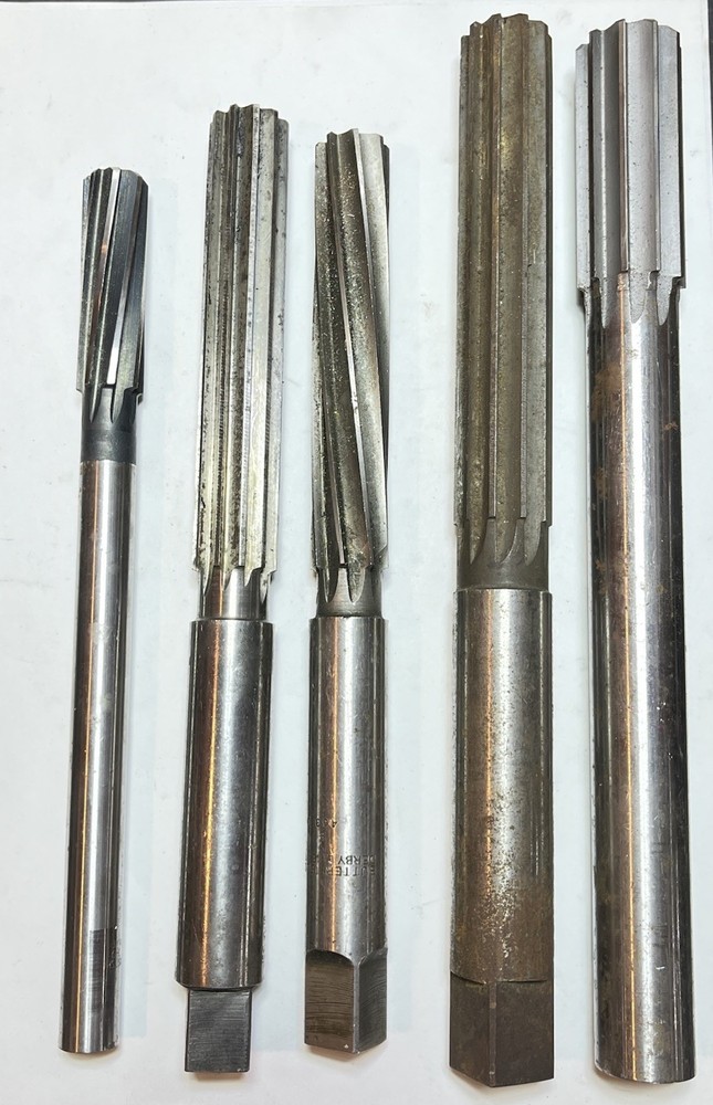 4 Large Machinst Reamers Used