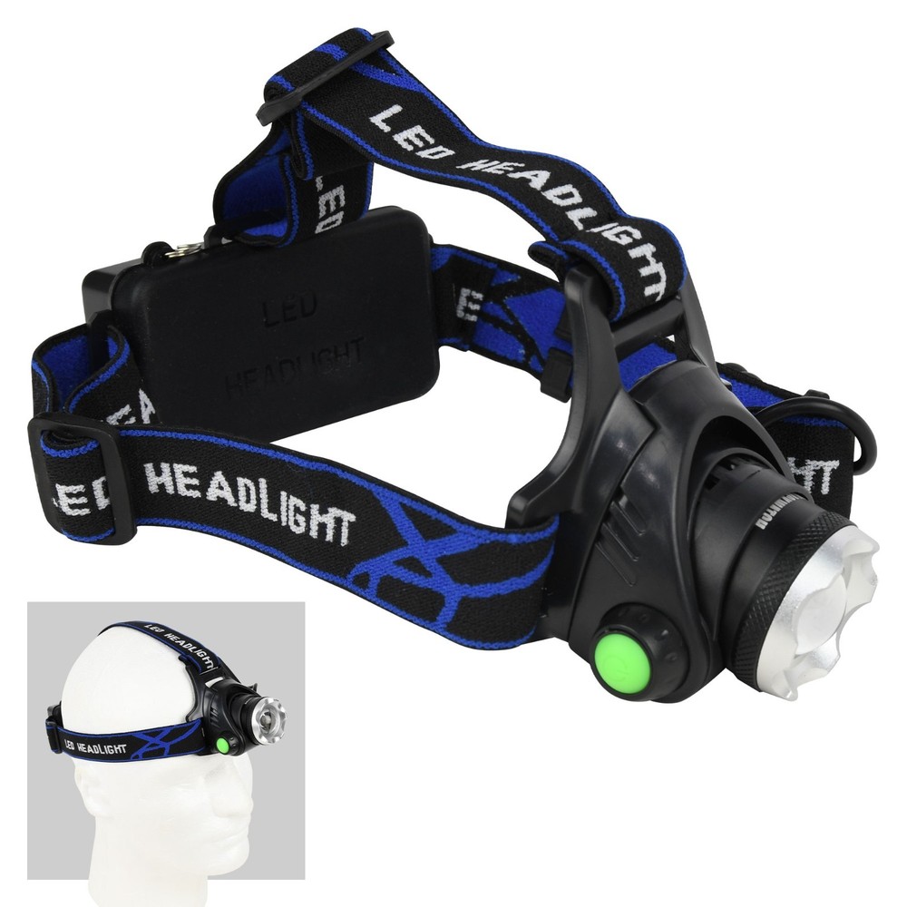 Blackwatch 18650 USB Rechargeable LED Headlamp