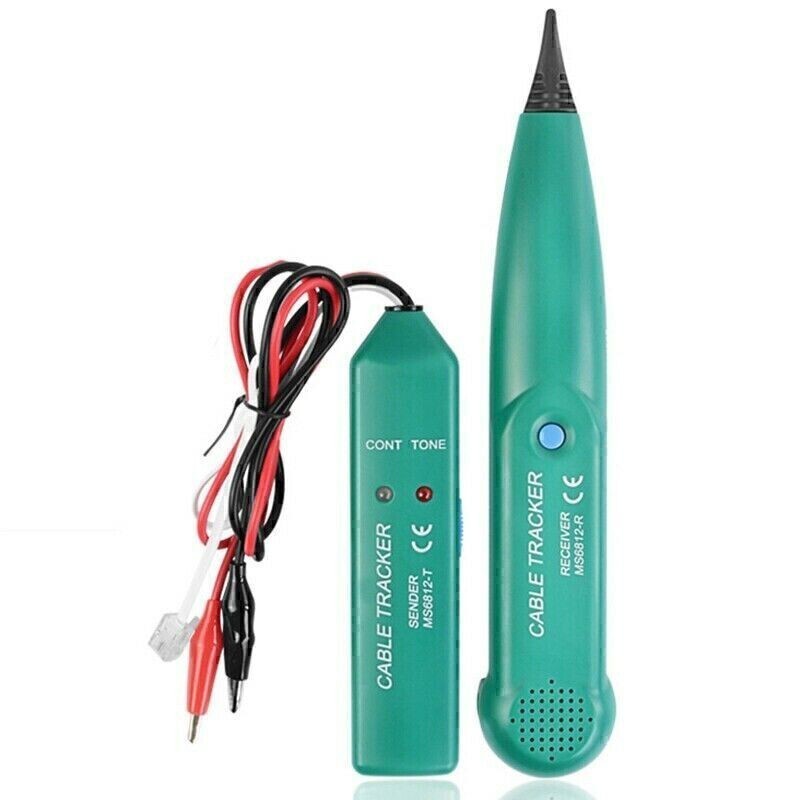 Professional Telephone Line Tracker Cable Tracer Network Cable Tester MS6812
