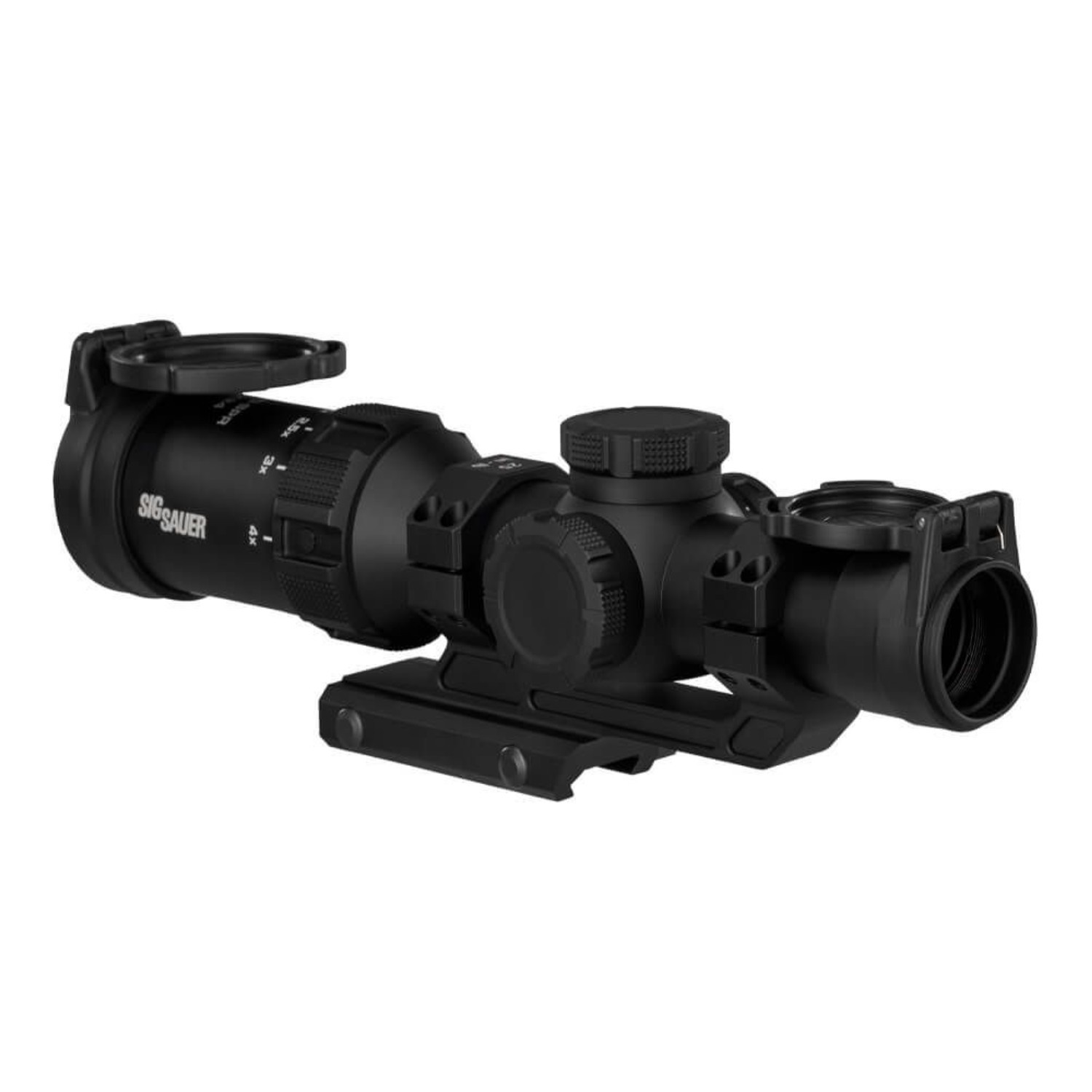 Sig TANGO-SPR 1-4x24mm Riflescope w/ Hellfire FL-4 Reticle & Mount - SOTS41000