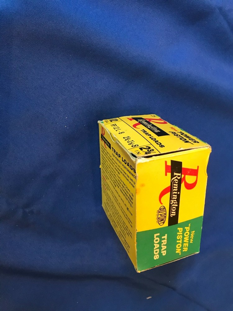 Remington Vintage Trap Load Empty Box