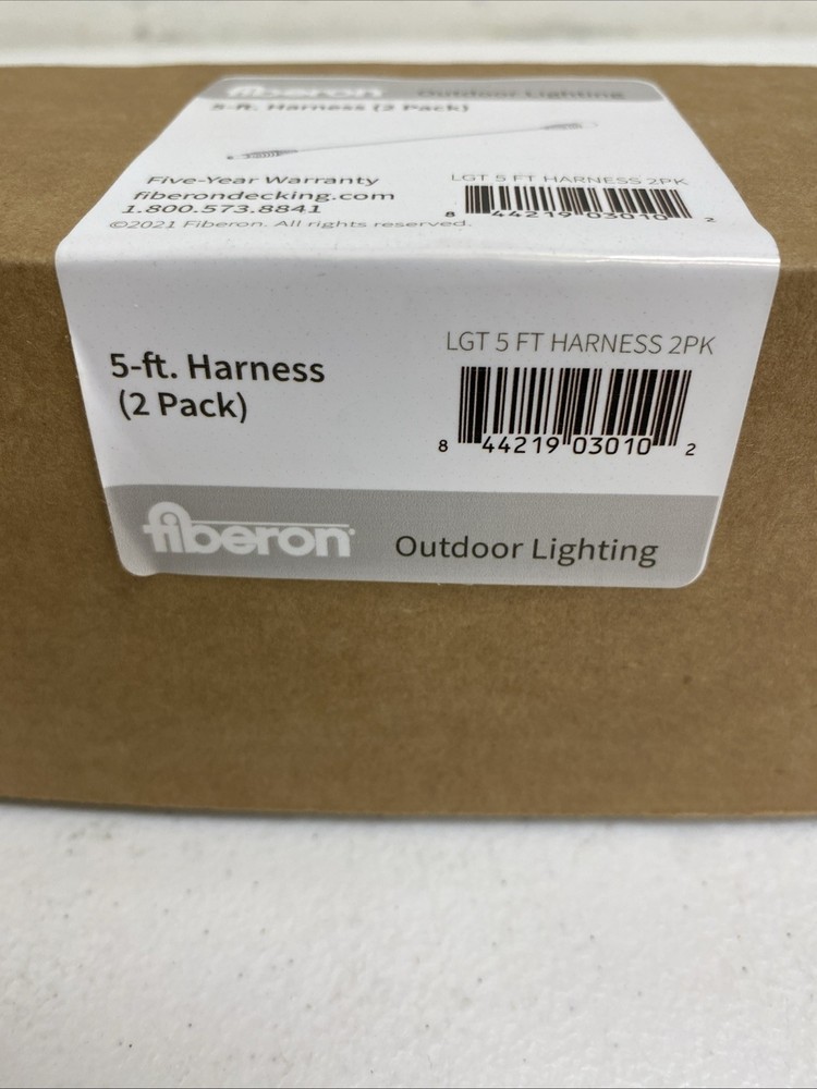 Fiberon Outdoor Lighting 5 ft. Wire Harness (2-Pack)