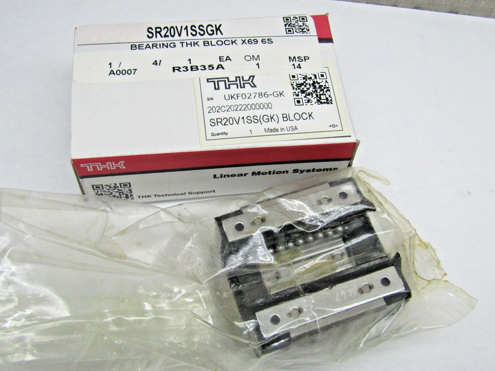 THK SR20V1SS (GK) Linear Guide Bearing Block