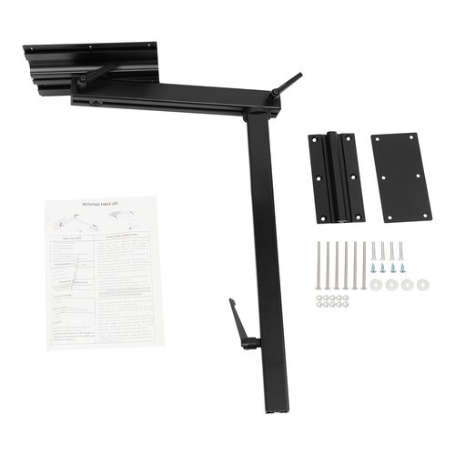 Removable& Rotatable Table Leg, Height-Adjustable Leg Brackets, RV Table Leg