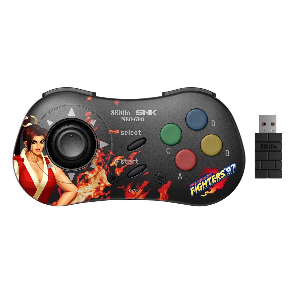 8Bitdo Mai Shiranui Style SNK Neo Geo CD Bluetooth Controller, Compatible with W